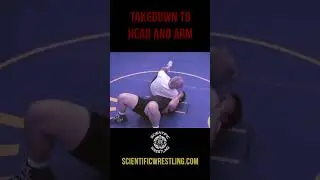 Takedown to Head and Arm | Fast Catch Wrestling Finish #shorts
