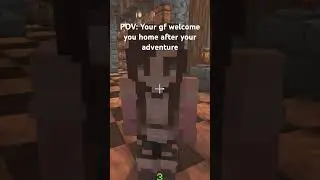 She&rsquo;s just golden 💕 #minecraft #minecraftcouple #minecraftcute #minecraftpe