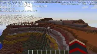 Minecraft MESA Seed 1.7.2 GREAT BIOMES