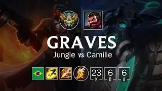 Graves Jungle vs Camille - BR Challenger Patch 8.23
