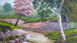 Como Pintar Paisagem, Pinturas Em Telas