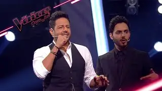حماقي يمثل أغانيه بالإشارات.. من حزرها من المواهب؟