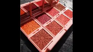 Makeup blush palette face contour cheek blusher shimmer glitter highlighter bronzer paleta de powder