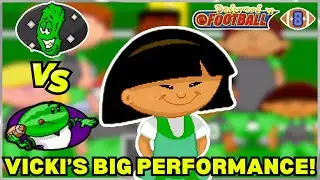 VICKI'S BIG PERFORMANCE?! | Backyard Football 1999 Let's Play: Game 8 v Watermelons | Steam Edition