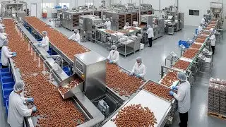 Inside a Modern Dried Dates Processing Factory | Full Process