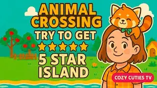 5-Star Island Attempt! Decorating, Fixing, & Grinding ☀️ | Animal Crossing New Horizons #acnh