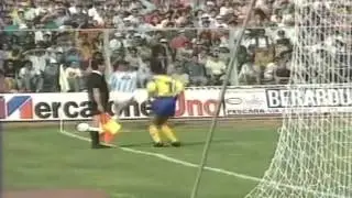 Serie A 1992-1993, day 33 Pescara - Juventus 5-1 (Ravanelli, 2 Allegri, Borgonovo, Martorella...)