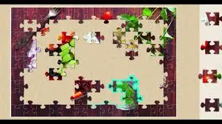 Fresh veggie delight salad😍//#beautiful gaming puzzle 🧩@jigsawpuzzle928
