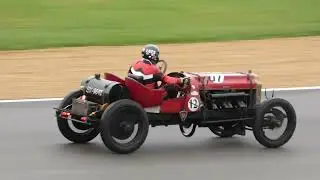VSCC Pomeroy Trophy Pre War Sports Cars Race Silverstone