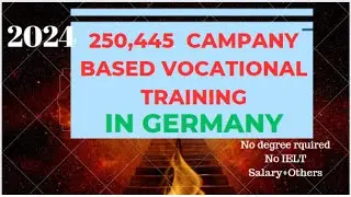 How to Apply for Company-Based Vocational Training in Germany/Work-Study
