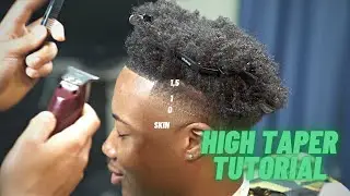 HIGH TAPER TUTORIAL | EASY TO FOLLOW | STEP BY STEP