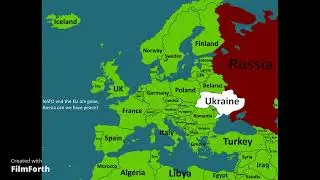 Ukrainian War Aftermath - Alternate Future of Europe Episode #1 S1 (My First Ever Mapping Video)