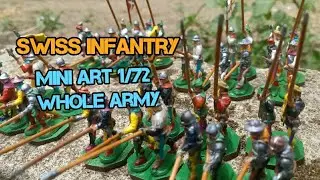 Whole Army, Swiss Infantry by Mini Art 1/72