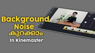 How To Remove Background Noise In Kinemaster | Malayalam