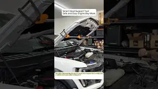 Smart Hood Support Tool | Safe and Easy Engine Bay Work