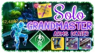 Solo 1840 Grandmaster - Hunter - The Arms Dealer REFURBISHED - Platinum Rank Destiny 2 Lightfall