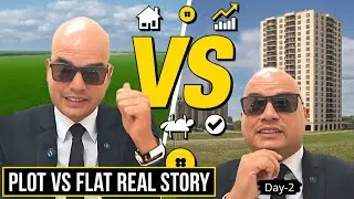Plot vs Flat ❌ Confusion खत्म | सही Property चुनने का Formula ✅ #Satyasain