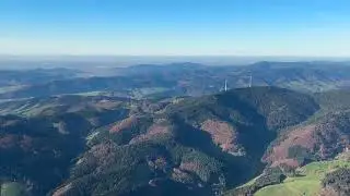 12/12 Heimflug &uuml;ber Brandenkopf nach Offenburg / Heimat Deutschland von oben