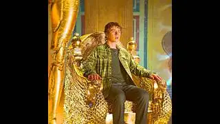 Percy Jackson and the Olympians | Trapped on the golden throne of Hephaestus.👑⚙️ #edit