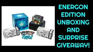 ENERGON EDITION Unboxing (and SURPRISE GIVEAWAY) - Transformers Trading Card Game TCG