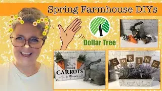 🌺 MUST SEE 🌺  NEW SPRING FARMHOUSE DIYs 🌺  Dollar Tree Spring DIYs 🌺  Easy and Simple Spring DIYs 🌺