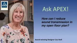 How do I reduce noise in an open-space plan?