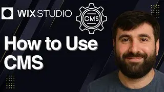 Как использовать CMS в Wix Studio | Учебник по динамическому контенту 2025