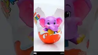 Mini animal toy from a Kinder Surprise egg 🐣🐶🦁✨&rdquo;