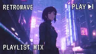 'TRAVELERS' - Synthwave Mix | Dark Retrowave Cyberpunk 80's Playlist