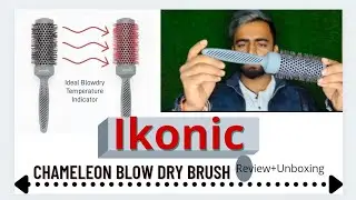 Ikonic professional blow dry Chameleon Brush | UNBOXING or REVIEW |Trendy hair decision #ikonic