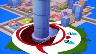 Hole.io- Satisfying Hole.io Gameplay &ndash; No Talking#59#gaming #gameplay Walkthrough Android iOS