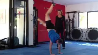 Quadruped leg lift