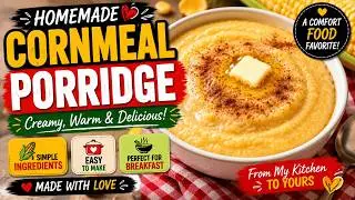 Creamy Cornmeal Porridge | Easy Caribbean Breakfast Recipe