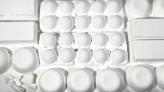 Pure White Crunchy ASMR Baking Soda Crush | Satisfying videos #stressrelief 