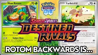 Rotom is the best Tool Box deck from Destined Rivals!