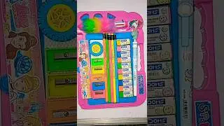 stationery#new pink stationery#asmr#asmr stationery#20s pencil stationery case#school supplies#short
