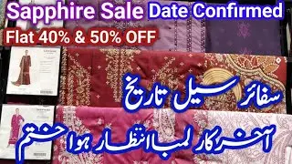 Sapphire ❤️ Sapphire Sale ❤️ Sapphire End OFF Season Sale Flat 50% & 40% OFF