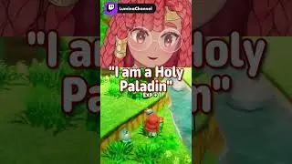 [Fantasy Life i] Paladin gameplay special skill female voiceline (unholiness intensifies) #vtuber
