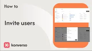 How to invite users | Konverso AI Agent Platform