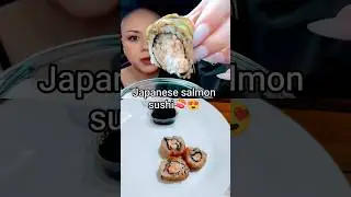 Japanese Sushi 🍣😍 #mukbang #food #shorts#trending