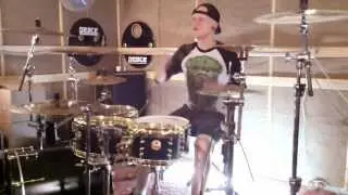 Pantera - Strength Beyond Strenght drum cover by Dima Burdin HD