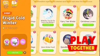 ALL CARDS FRIGID COLD WINTER EVENT PLAY TOGETHER