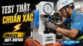 Hướng dẫn cân chỉnh - sử dụng & bàn giao Máy Đo Độ Cứng Vật Liệu Rockwell HDT-RW160 Hardness Tester