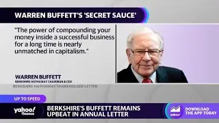 Warren Buffett remains upbeat in Berkshire Hathaway's annual letter