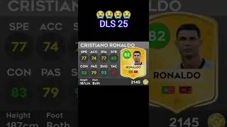 Cristiano Ronaldo's Real Rating in DLS 25 &ndash; Shocking Stats Revealed!