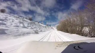 Argo winter ride Sourdough Ranch in northern  Ut