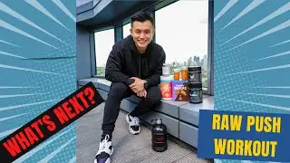 MYPROTEIN ATHLETE + RAW PUSH WORKOUT