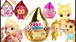 ASMR Unboxing: Cry Babies Magic Tears Gold & New Baby Alive Dolls ✨ Surprise Toys