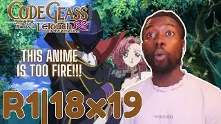 The War For Suzaku's Soul 🔥- Code Geass R1 S1 EP 18 & 19 REACTION!