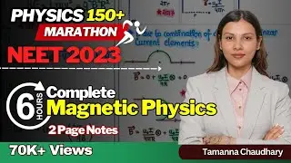 Complete Magnetic Physics Revision for NEET | Class 12 Physics| NEET Single Shot | @TamannaChaudhary